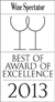 Best of Award of Excellence 2013